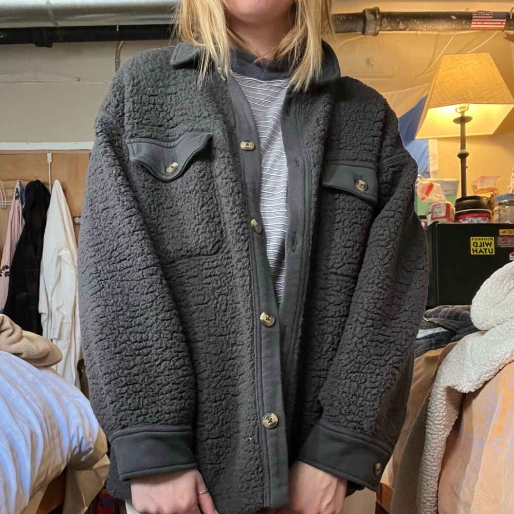 Arie Sherpa Button Down